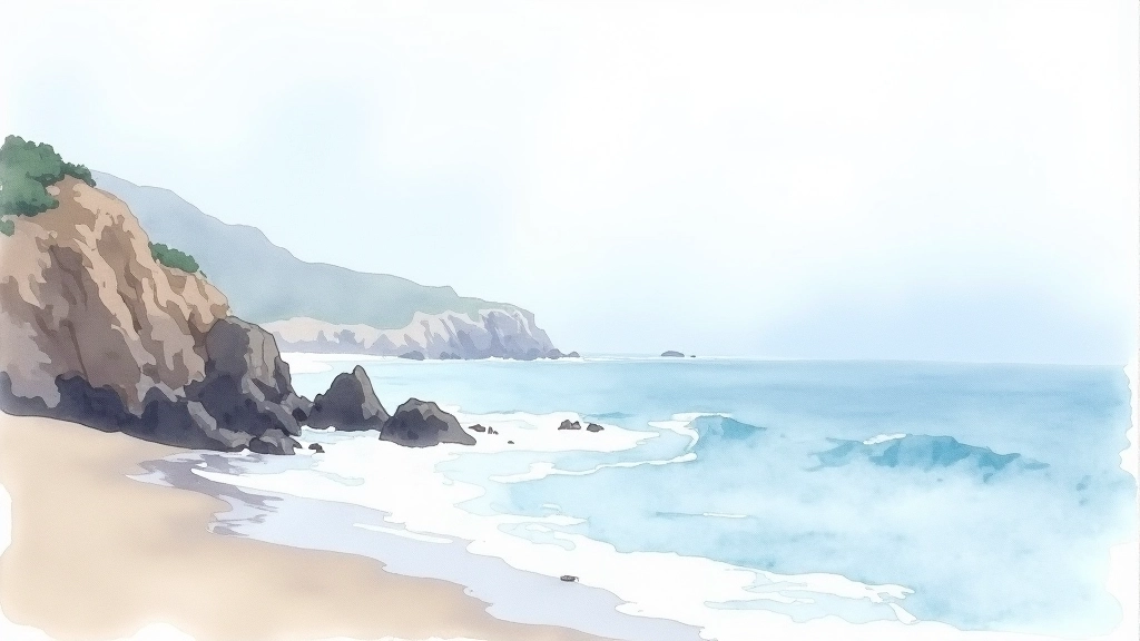 Atlantic coast watercolor series